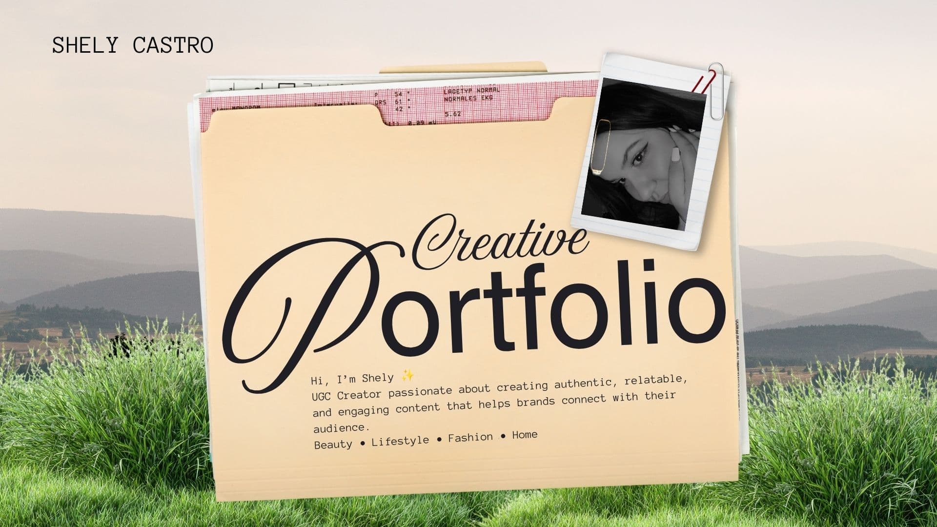 Creator portfolio sample 1